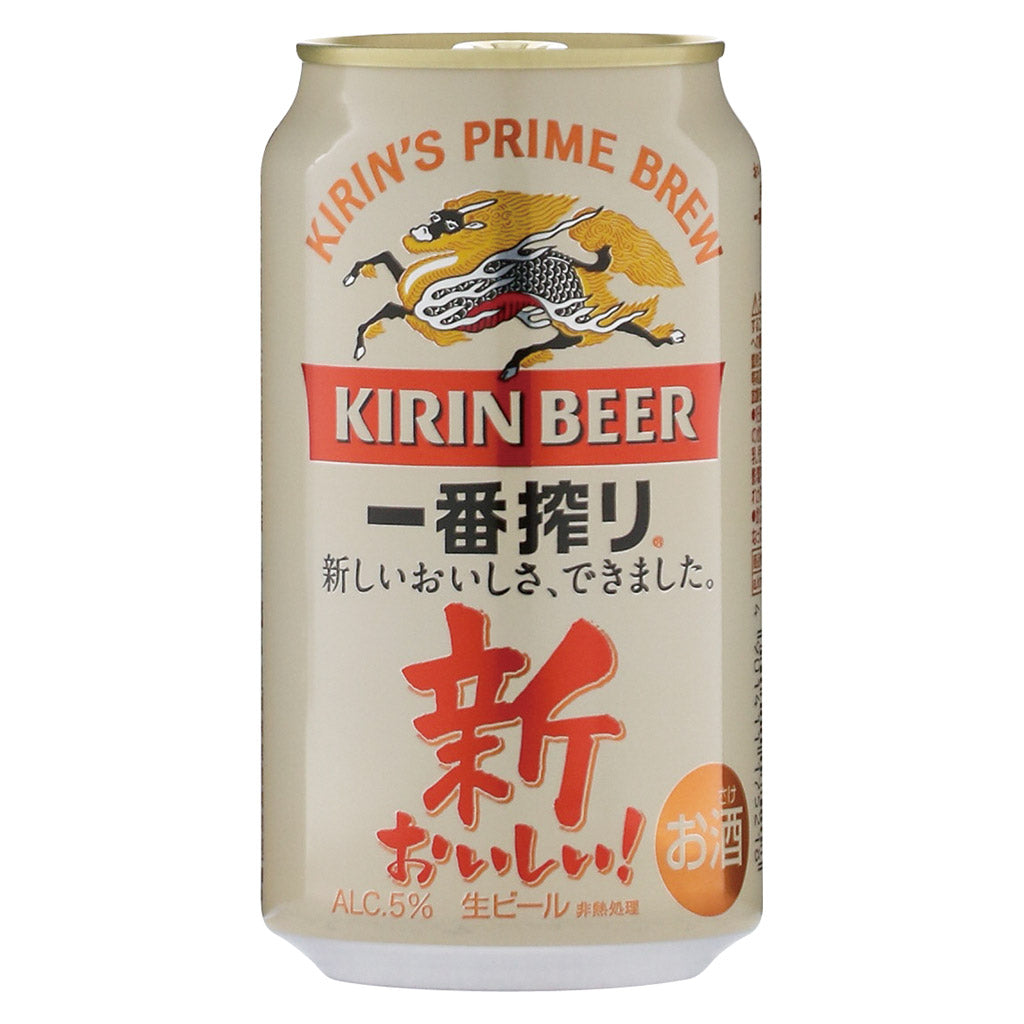 KIRIN一番搾り 350ml✖️12缶 - ビール・発泡酒