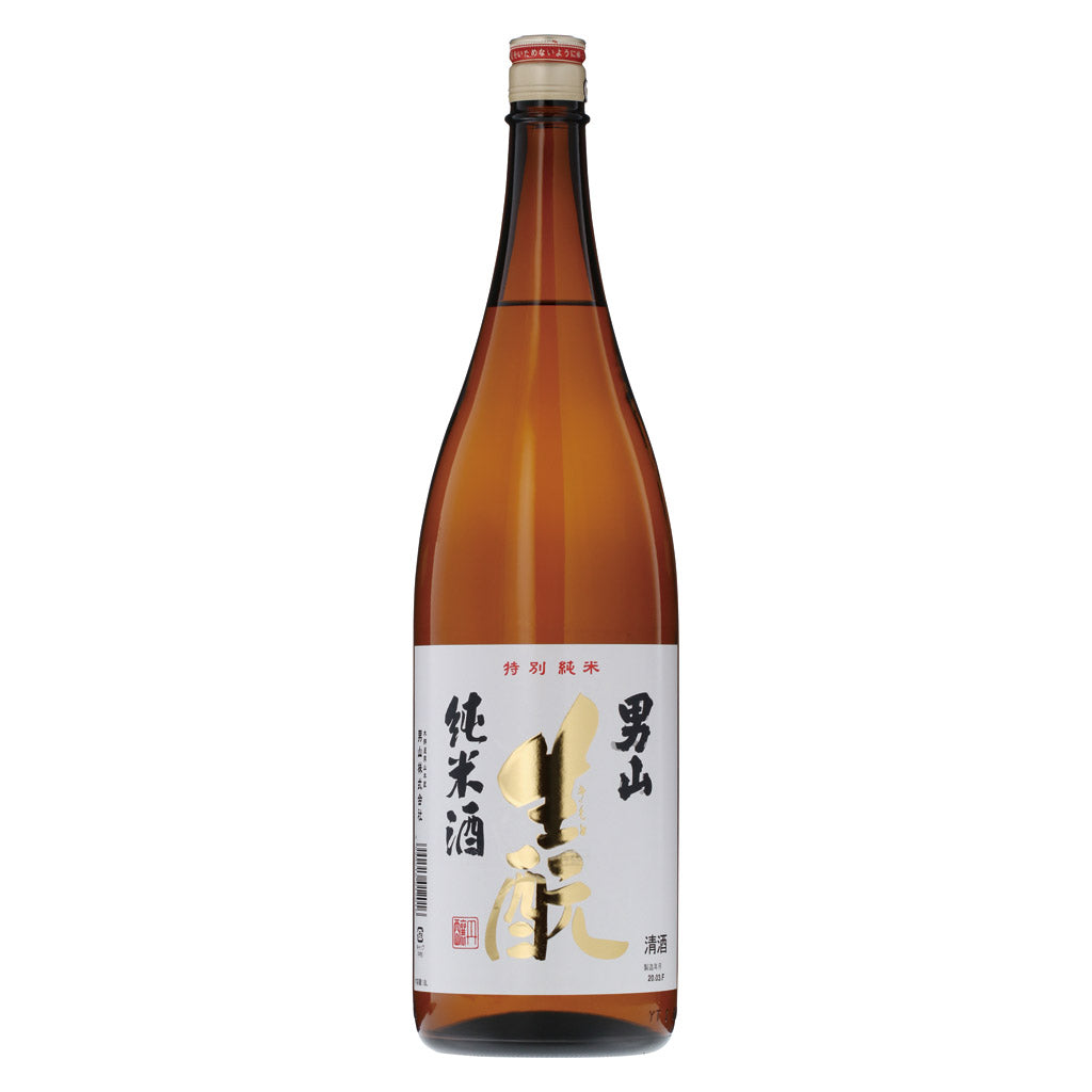 男山 特別純米「御免酒」 1800ml 原酒 日本酒 地酒 堅実な究極の - 日本酒