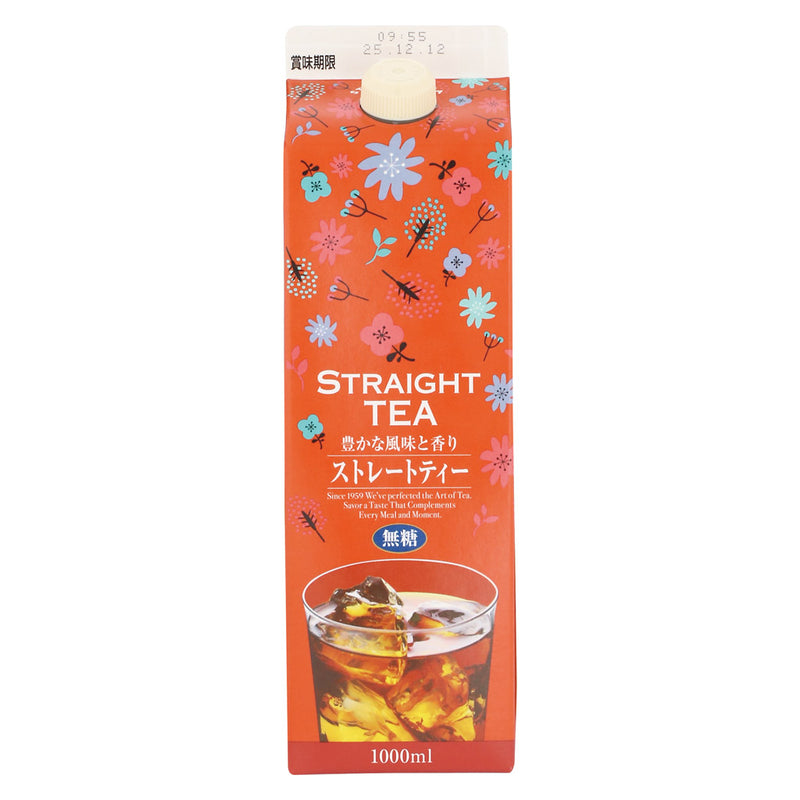 GS ストレートティー(無糖) 1Lパック