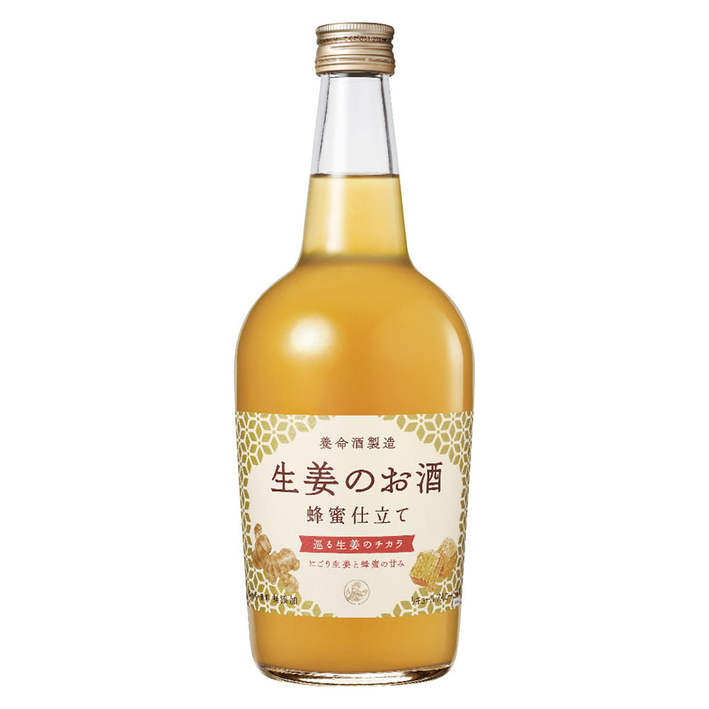 生姜のお酒　蜂蜜仕立て！本格ハーブのお酒！貴方の冷え性とインフルエンザ対策 生姜のお酒 蜂蜜仕立て
