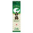 白鶴 サケパック すっきり辛口 3000ml