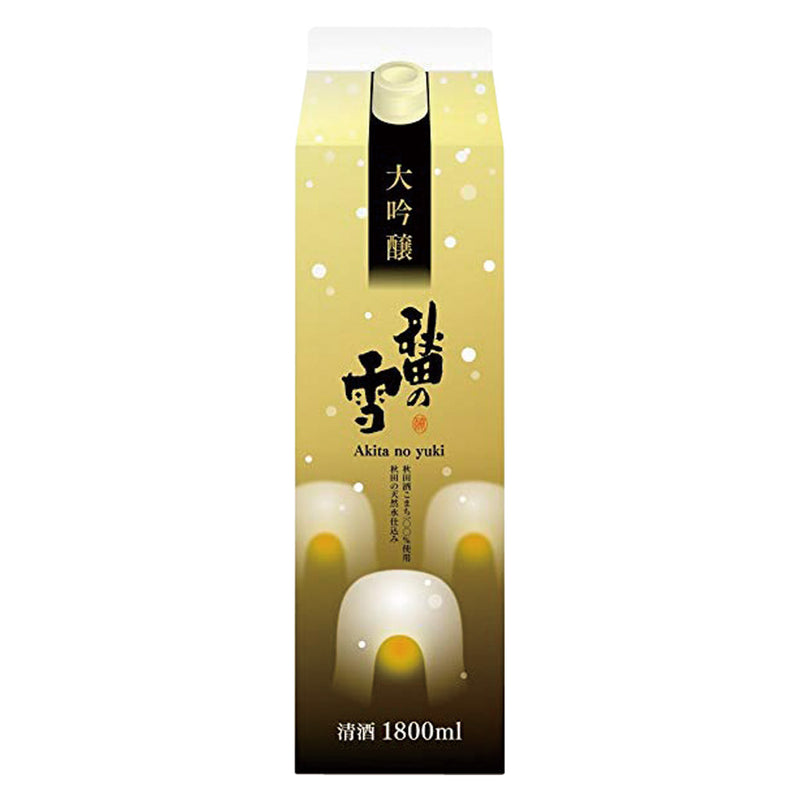 秋田の雪 大吟醸 1800mlパック