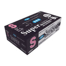 フジスーパーニトリルグローブ 100枚組 粉なし ブラック S(100枚組)